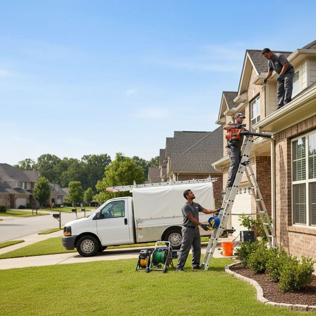 Home Gutter Service in Batson, TX near me